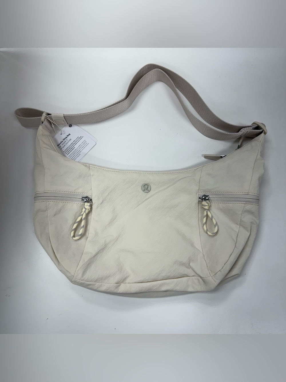 LuluLemon Slouchy Sling Back in Light Ivory
